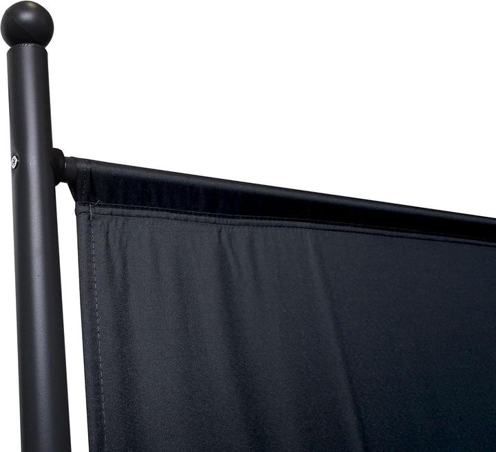 QUICK STAR Paravent 180 x 78 cm Stoff Raumteiler Klein Garten Stellwand Trennwand Balkon Sichtschutz