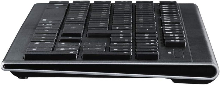 Hama | Kabellose Tastatur und Maus (Bluetooth-Maus und Tastatur mit 2,4 GHz Nano-Empfänger, leise Ta