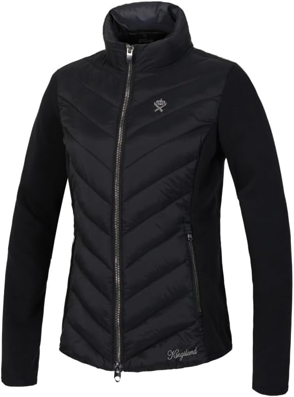 Kingsland Damen Reitjacke KLWenonah Black L Schwarz, L Schwarz