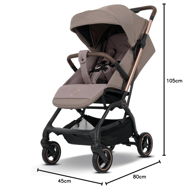 my junior® Buggy PICO³ | bis 22kg | Einhand AutoFold-Klappmechanismus | Ergonomische Liegeposition n