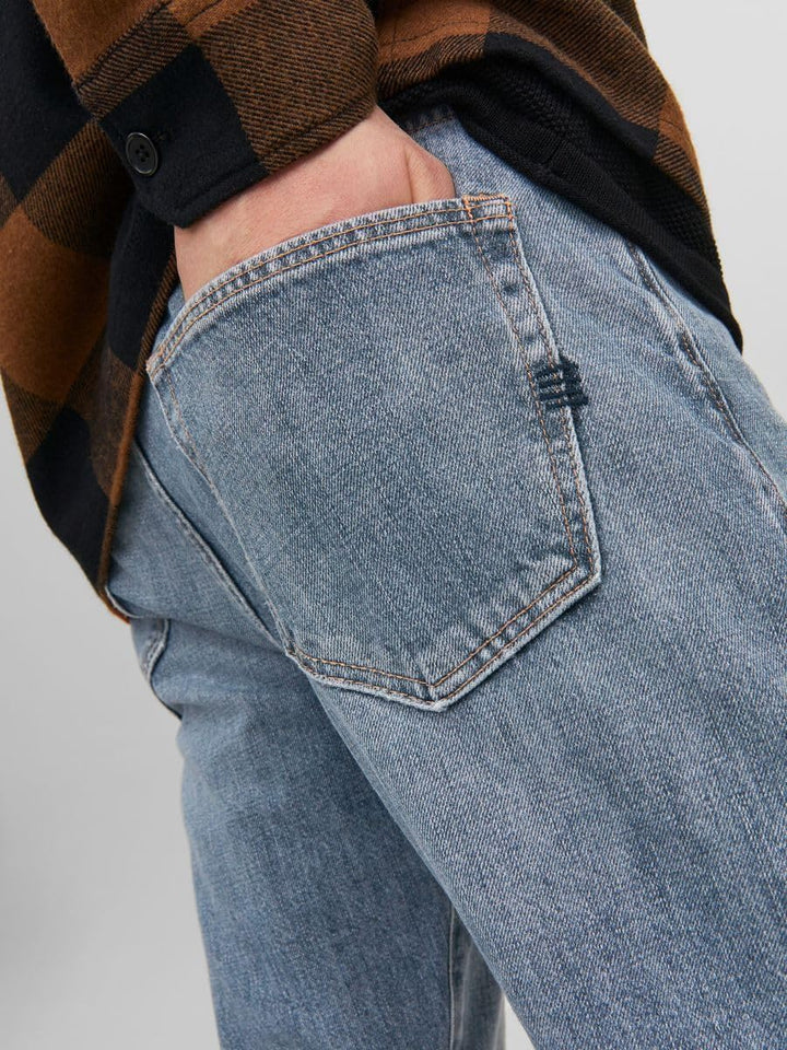 JACK & JONES Male Relaxed Fit Jeans JJICHRIS JJCOOPER JOS 280 Relaxed Fit Jeans 36W / 34L Grey Denim