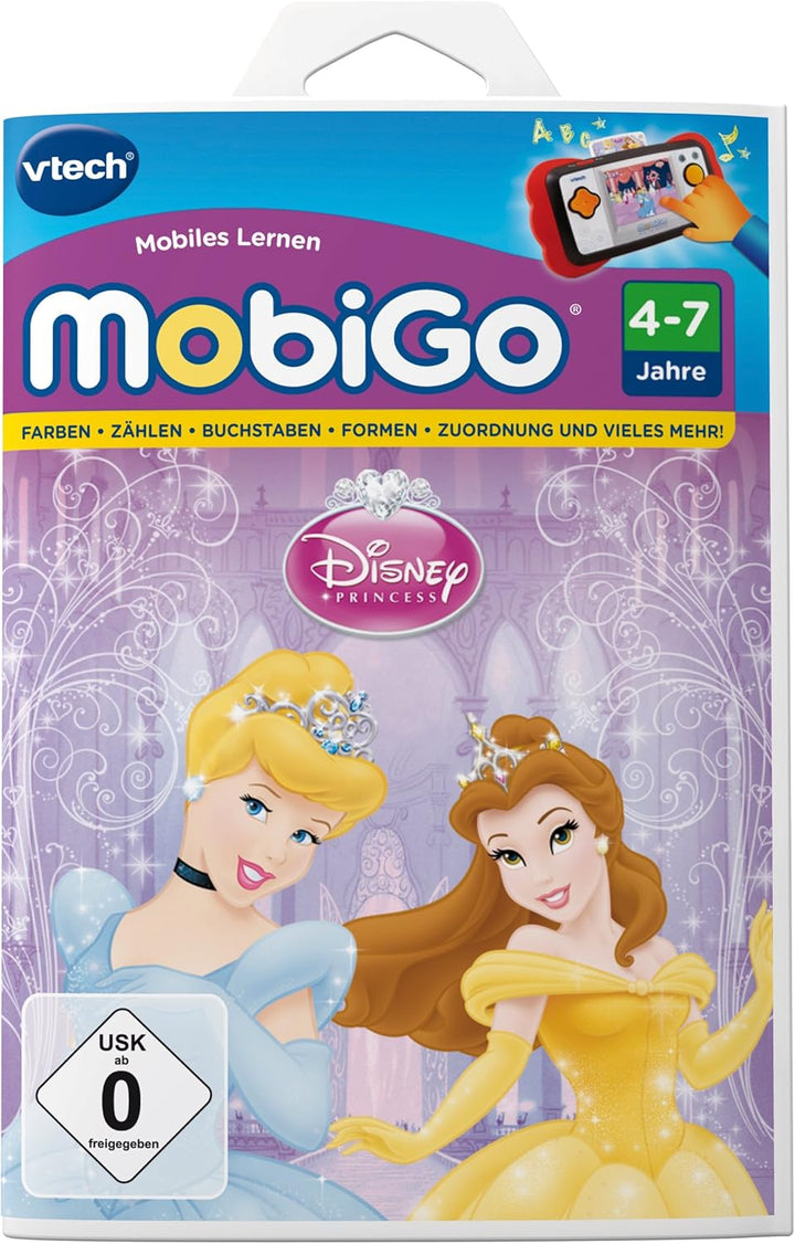 VTech 80-251104 - MobiGo Lernspiel Disney Prinzessinnen