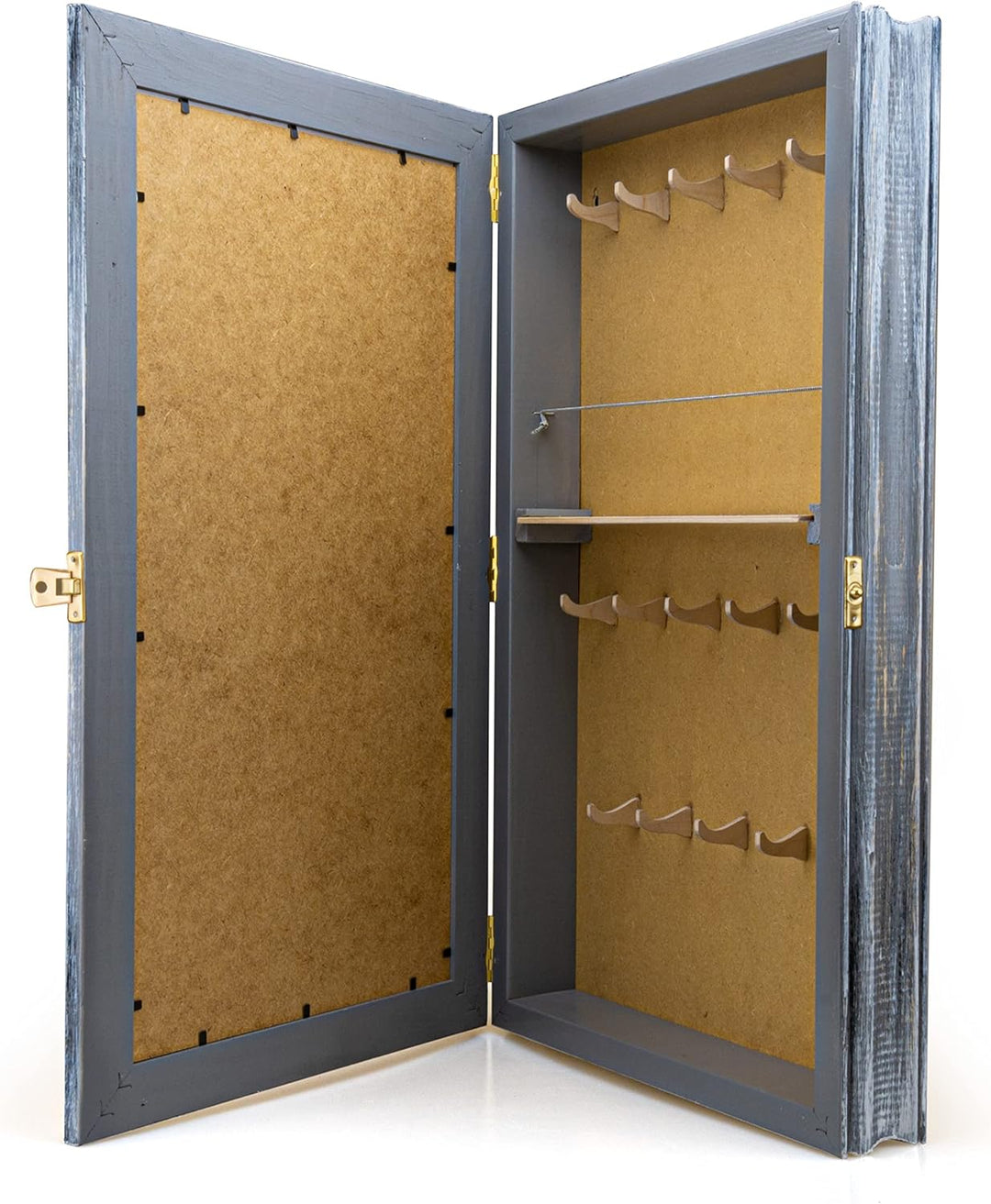 Cer-Plast Kleiderschrank mit Wandhaken | Schlüsselkasten zur Wandmontage | Schlüsselanhänger, Wandde