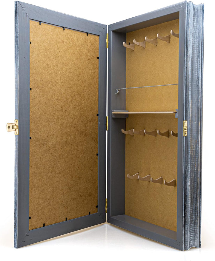 Cer-Plast Kleiderschrank mit Wandhaken | Schlüsselkasten zur Wandmontage | Schlüsselanhänger, Wandde