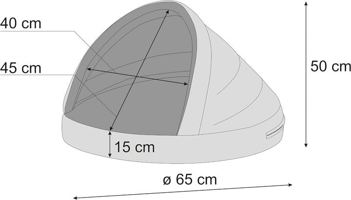 HOBBYGARDEN Hundematratze Haustierbett Hundehütte Kissen Liegen Hundehöhle Bett Sofa Hundekorb Tierb