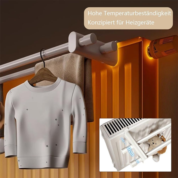 RIDELF Handtuchhalter Heizkörper, Handtuchhalter Heizung, Handtuchhalter für Heizkörper, Heizkörper