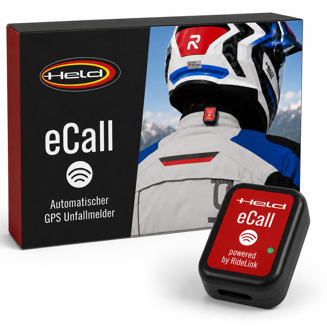 Held eCall System für Motorrad Jacke | Schnelle Hilfe bei Sturz und Unfall