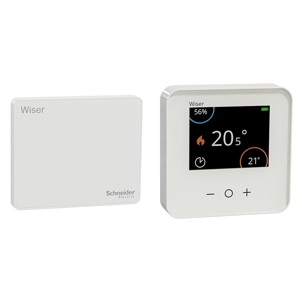 Schneider Electric CCT501801 Wiser Smart Home Hub Controller & CCTFR6400 Wiser Smart Home Raumthermo