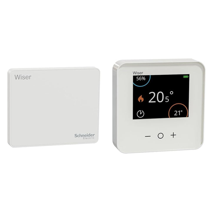 Schneider Electric CCT501801 Wiser Smart Home Hub Controller & CCTFR6400 Wiser Smart Home Raumthermo