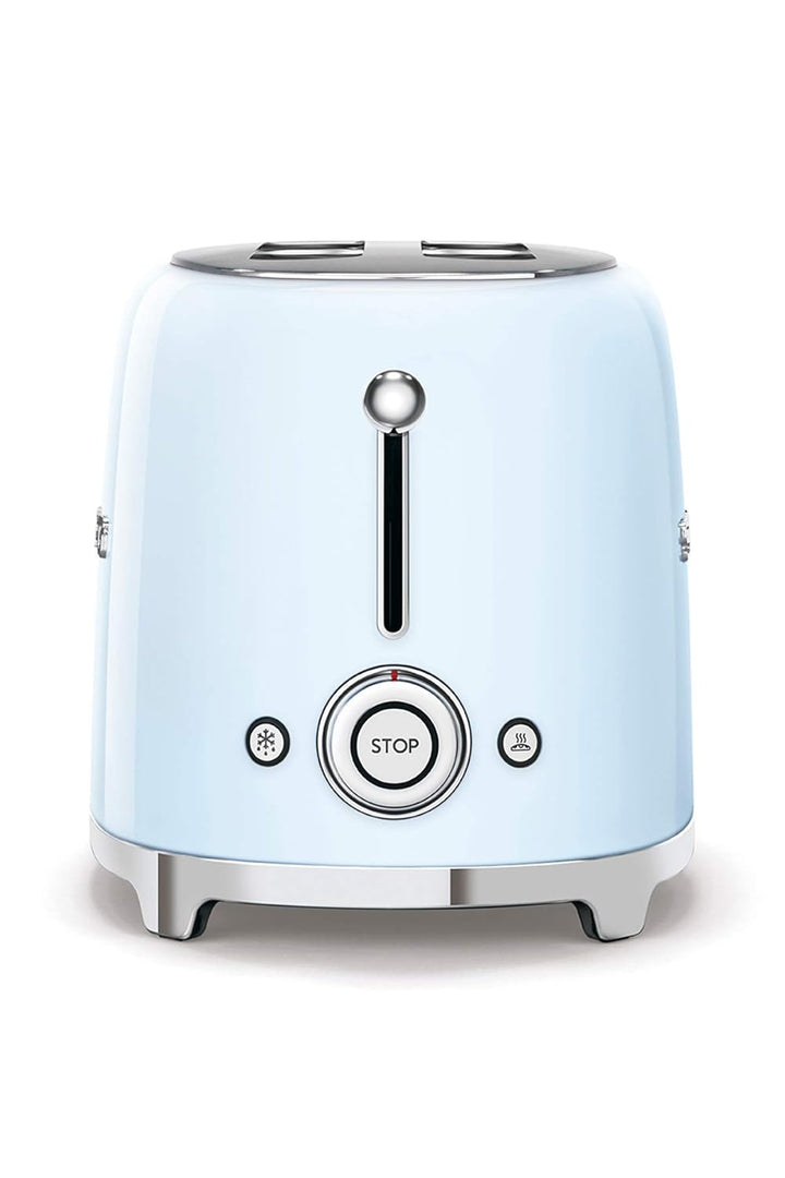 SMEG - Torradeira TSF02PBEU, Pastell Hellblau, Pastell Hellblau