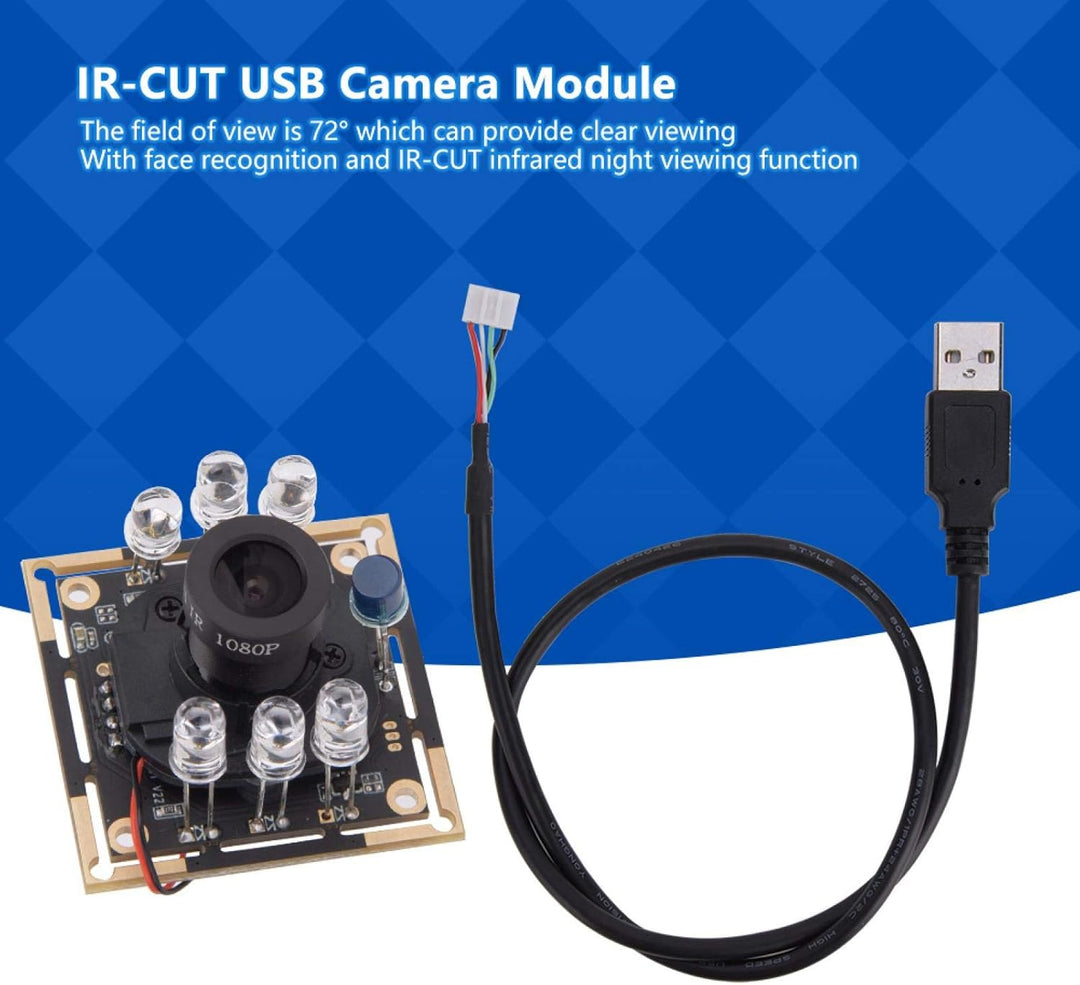 USB Kameramodul, IR Kameramodul Chip Infrarot Gesichtserkennungs Kamerasensor Modul, 1280x720 30fps