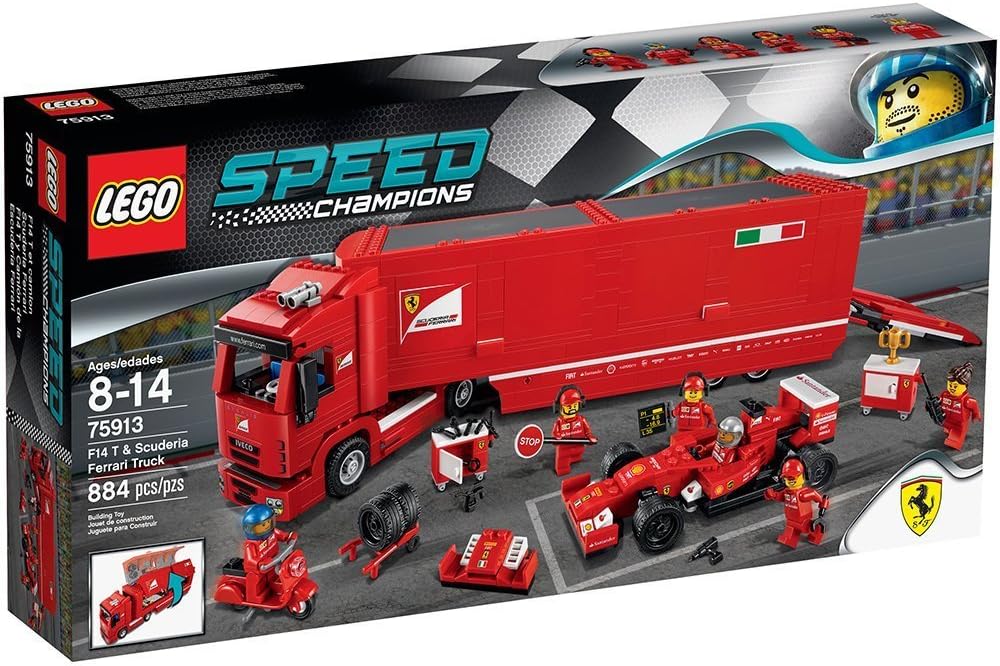LEGO Speed Champions 75913 - F14 T und Scuderia Ferrari Truck