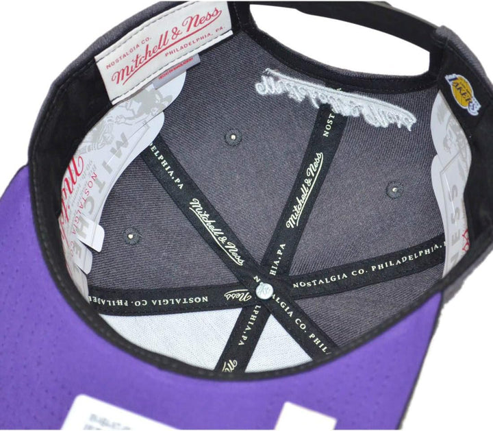 Mitchell & Ness Snapback L.A. Lakers G2 Team Arch Charcoal/Black