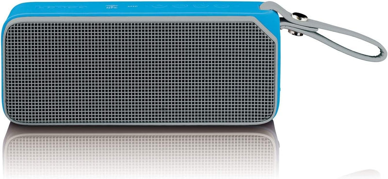 Lenco Bluetooth Lautsprecher BT-191, Tragbarer Stereo, mehrfarbige Lichteffekt, AUX, NFC, spritzwass