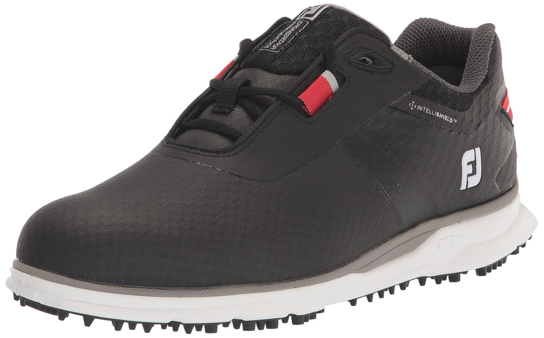 FootJoy Herren Pro|sl Sport Golfschuh 39.5 EU Schwarz Red, 39.5 EU Schwarz Red
