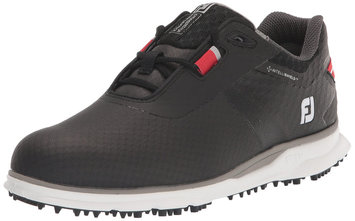 FootJoy Herren Pro|sl Sport Golfschuh 39.5 EU Schwarz Red, 39.5 EU Schwarz Red