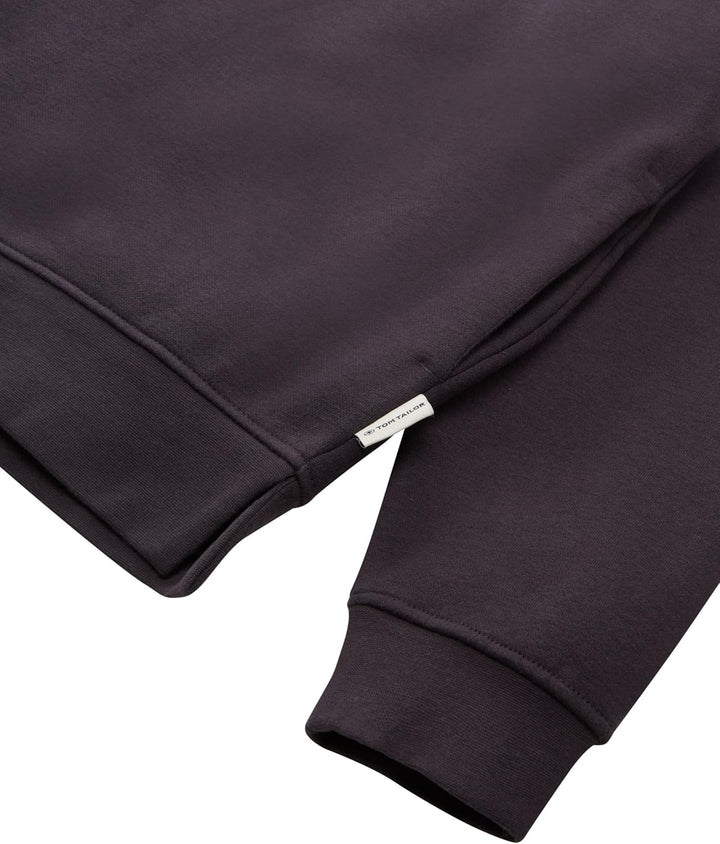 TOM TAILOR Mädchen Basic Hoodie mit Handytasche 140 29476 - Coal Grey, 140 29476 - Coal Grey