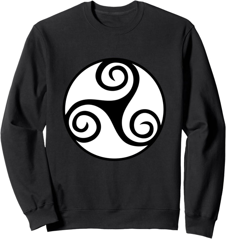 Triskele Triple Spiral Triskelion Celtic Sweatshirt