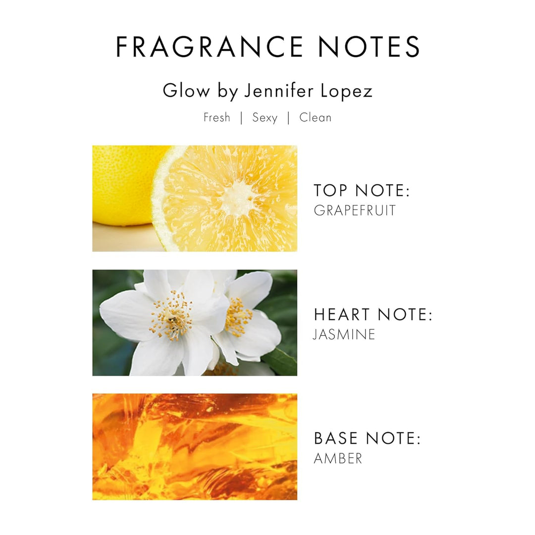 Jennifer Lopez Glow EDT Vaporisateur/Spray für Sie, 1er Pack (1 x 100ml), Zitrus 100 ml (1er Pack),
