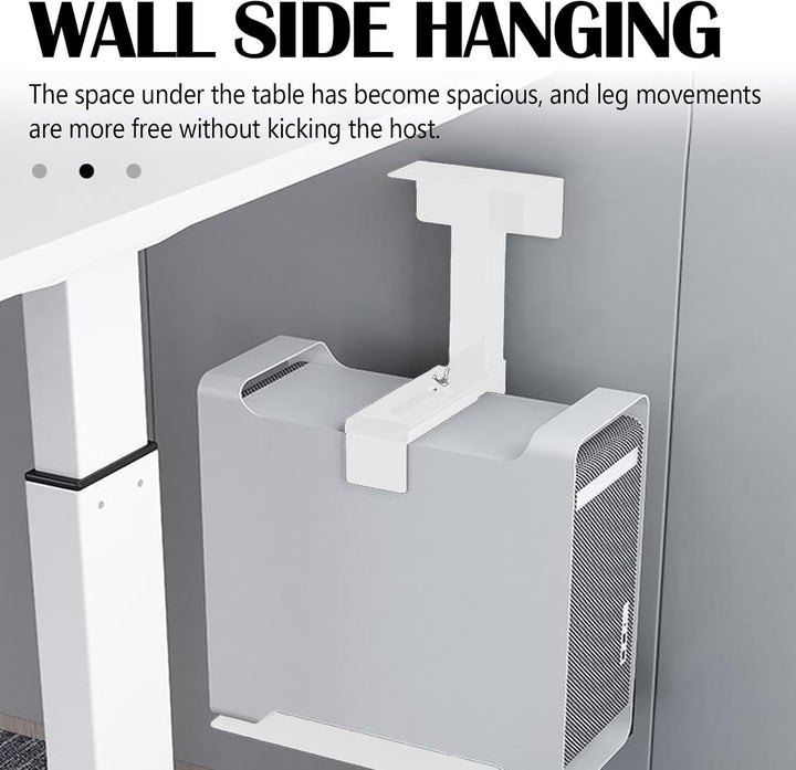 Pc Halterung, CPU Halterung Pc Halterungs Unter Schreibtisch Computerhost Wandhalterungs Computer Au