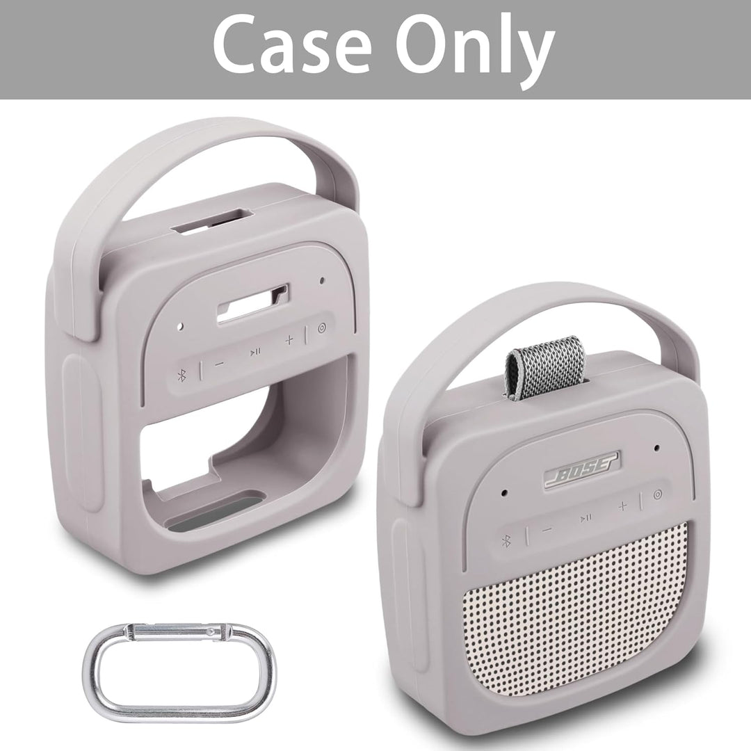 Aenllosi Silikon-Schutzhülle für tragbaren Bluetooth-Lautsprecher Bose New SoundLink Micro (2. Gen.)
