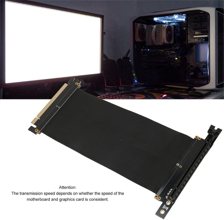 Vikye PCI-E 3.0-Riser-Kabel, GTX1080 GTX1080Ti Getestet, PCIe 3.0 X16 Flexibler Hochgeschwindigkeits