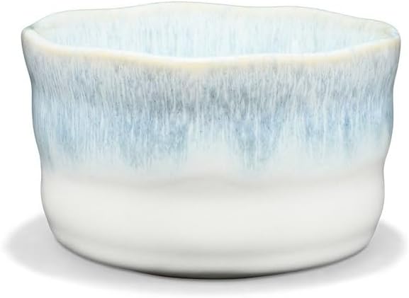 Teeladen Herzberg MAOCI Matcha Tee-Set dreiteilig (hellblau-weiss) mit Matchaschale, Matchabesen und