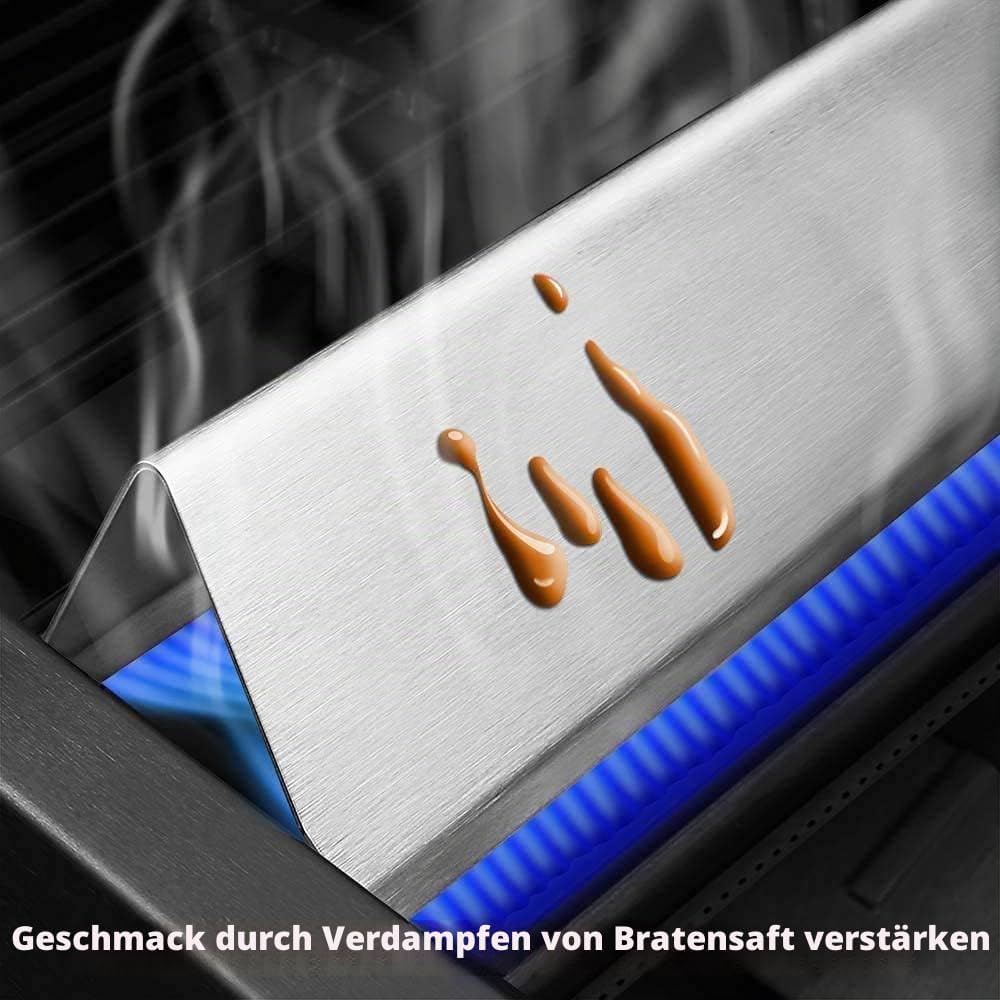 Denmay 38.9cm Flavorizer Bar 7635 für Weber Spirit I II 200 Serie E210, E220, S210, S220 (mit vorder