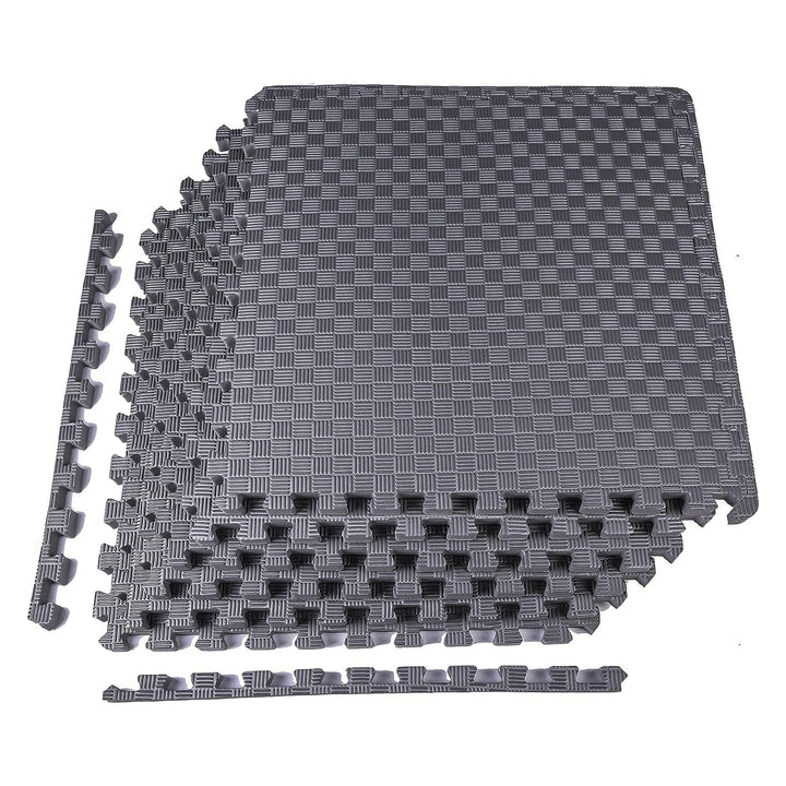 BalanceFrom Steckmatte, Puzzlematte, Schutzmatte, Gymnastikmatte, Trainingsmatte, Mehrere Farben, Me