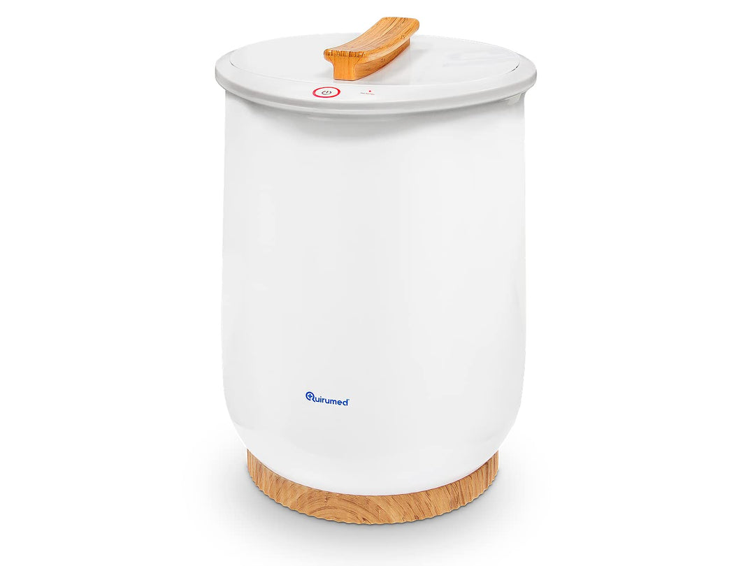 QUIRUMED Handtuchwärmer-Eimer, für SPA, für Schönheitssalon, 20 Liter Fassungsvermögen, Anzeige heis