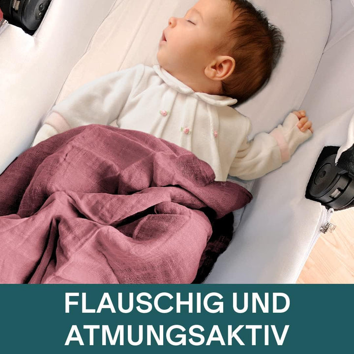 KOALA BABYCARE - Neugeborenes Musselin 80x80 cm - Packung mit 3 Stück - Neugeborenen-Baumwolldecke -