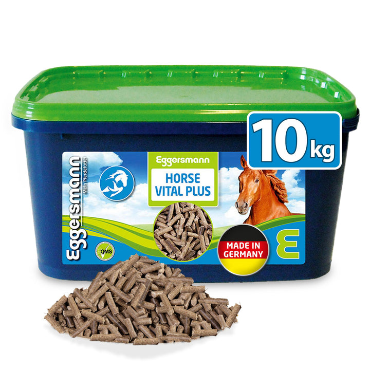 Eggersmann Horse Vital Plus – Mineralfuttermittel für Pferde Aller Art – Vitaminreiches Mineralfutte