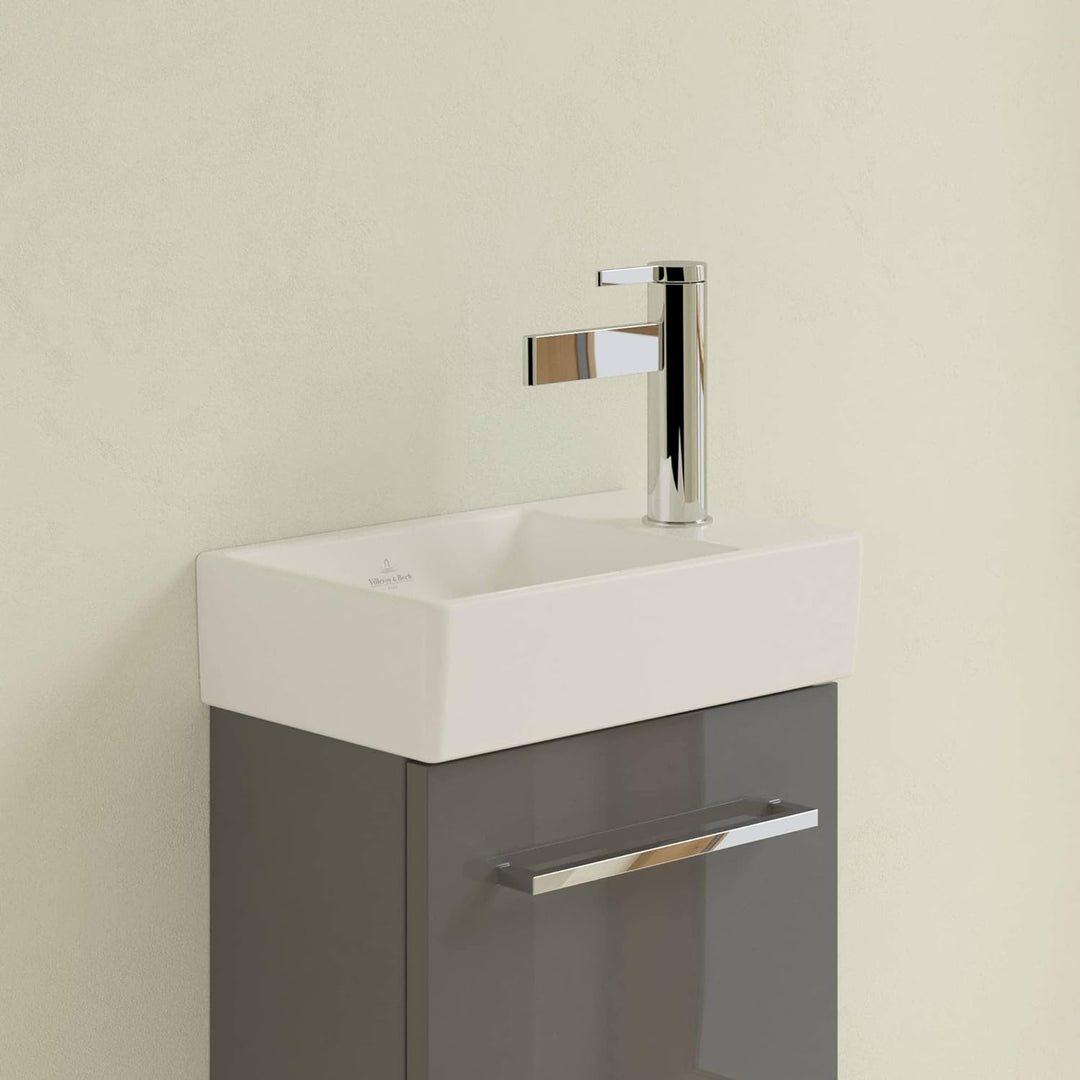 Villeroy & Boch Avento Waschbecken rechts 36x22x9 cm Stone White CeramicPlus