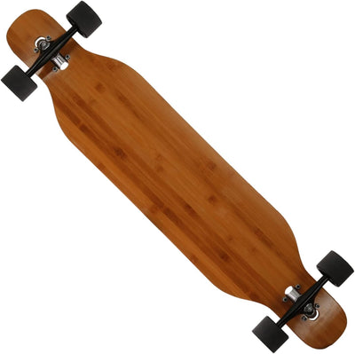 FunTomia Longboard mit 3 Flex Stufen Drop Through Cruiser Komplettboard Mach1 Speed Kugellager T-Too