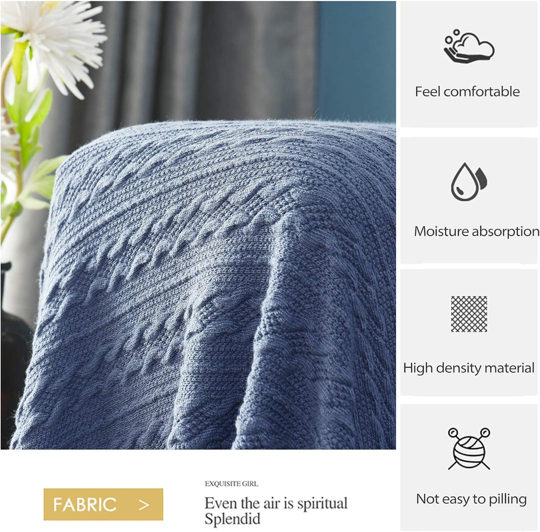 PETCUTE Überwurf Couch Tagesdecke Mehrzweck Sofa Überwurf Dekorative Stuhl Wandteppich Tagesdecke He