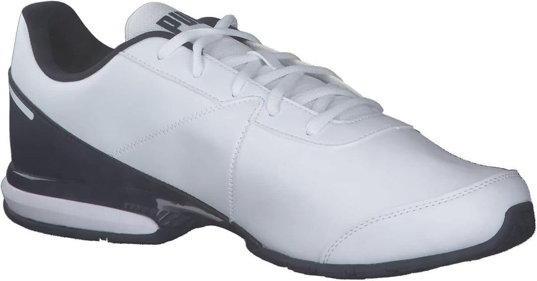 PUMA Herren Equate Sl Strassen-Laufschuh 42.5 EU Puma White Peacoat, 42.5 EU Puma White Peacoat