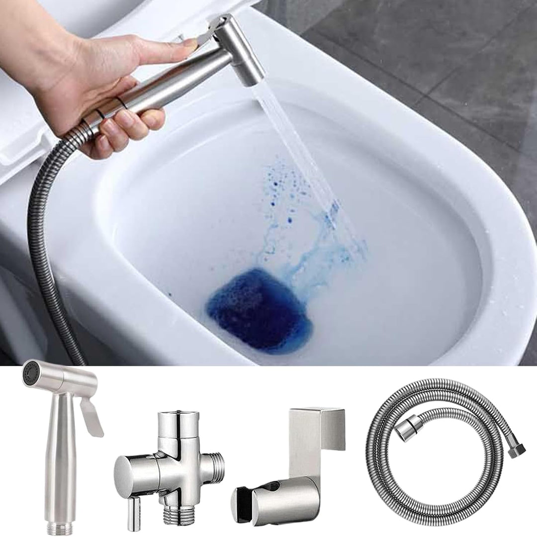 Sprühen für Toilette, Bidet Sprayer - Handgehaltes Bidet Sprayer für Toilette - Edelstahl -Handheld