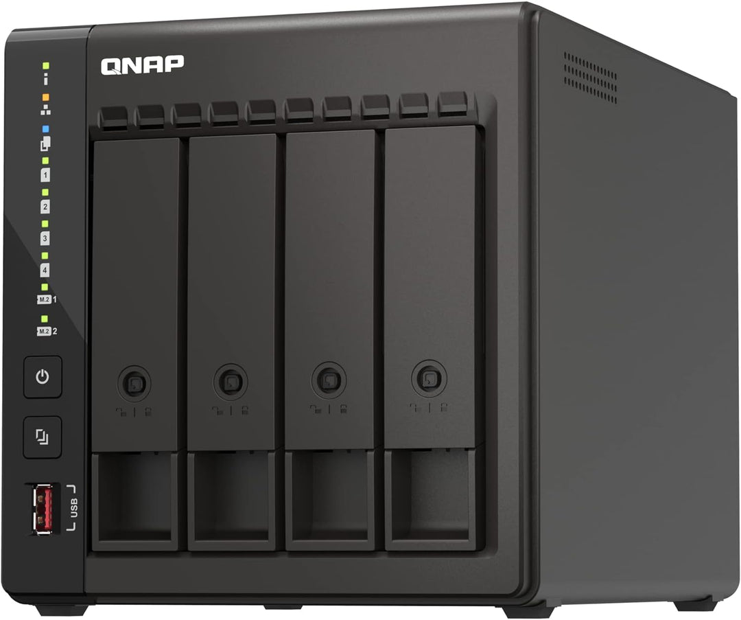 QNAP Systems TS-453E-8G 4 Bay 8 GB DDR4 Enclosure Gehäuse, Enclosure Gehäuse