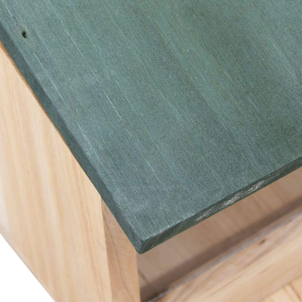 vidaXL 4xTanne Eichhörnchen Futterhaus Futterkasten Futterstation Futterstelle