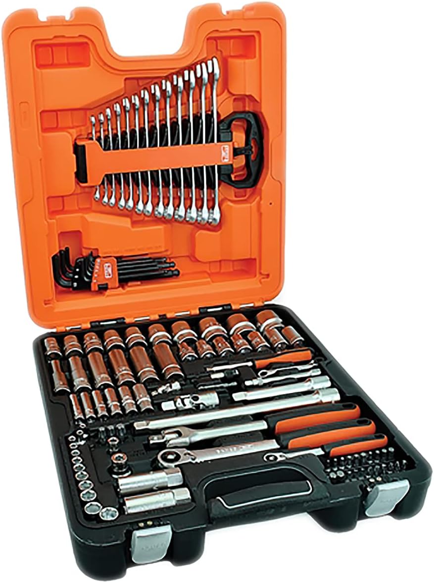 Juego Vasos 1/4"+1/2" 103 Pzas 1 Orange, 1 Orange