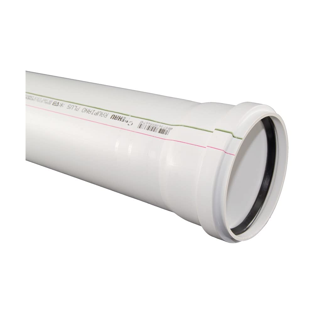 RAUPIANO PLUS Abflussrohr DN 110, Baulänge 2000 mm