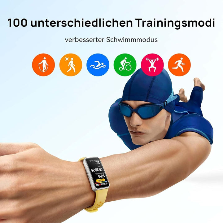 HUAWEI Band 9, bequemes Tragen, TruSleep 4.0, wissenschaftlich basiertes Schlaftracking, bis zu 14 T