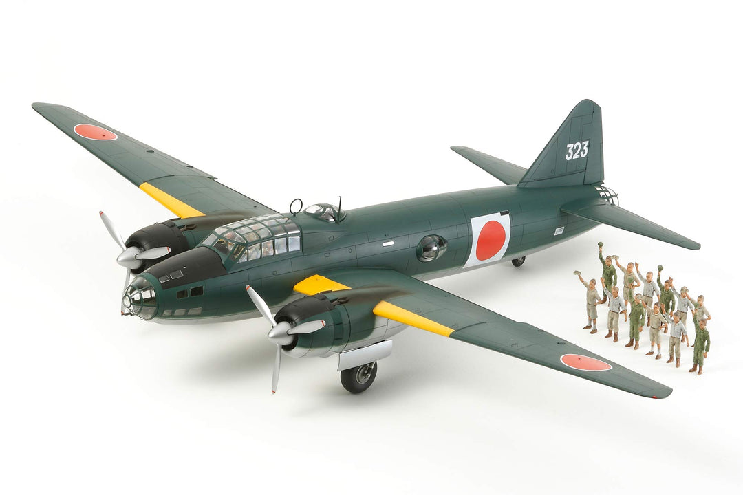 Tamiya 300061110-1:48 WWII Mitsubishi G4M1 Modell 11 (17), Flugzeug