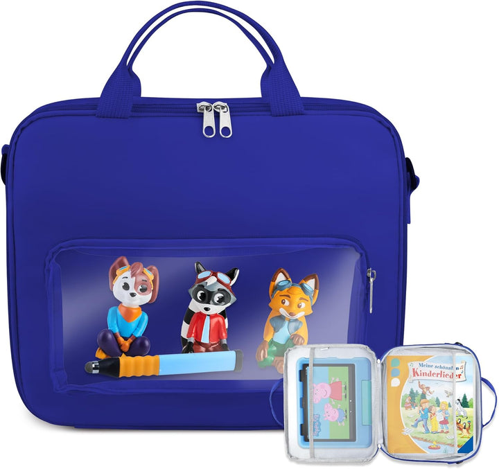 Tablet Tasche für Edurino Figur und Stift, Kompatibel mit 8 bis 10 Zoll Kinder Tablet, Tasche für Ti