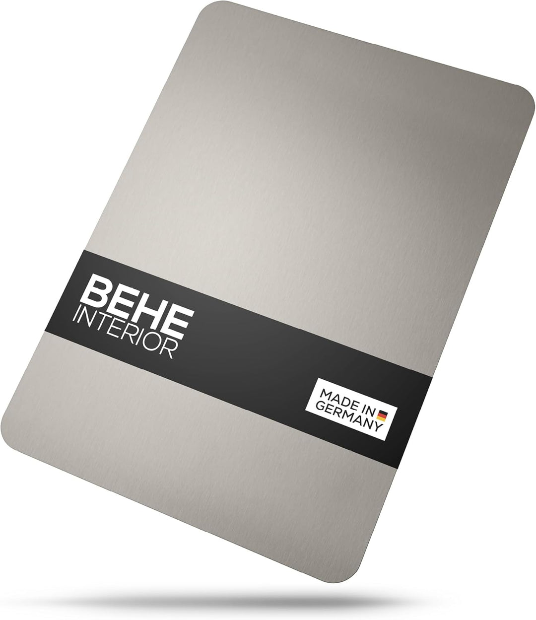 BEHE Schneidebrett Edelstahl - Made in Germany, Hygienisches Schneidebrett, cutting board, Rutschfes