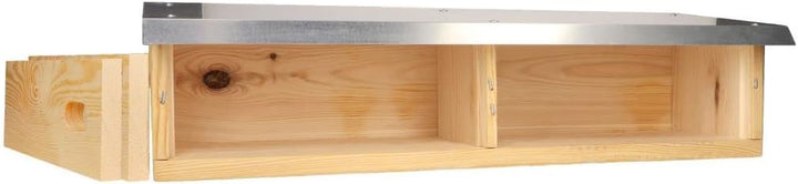 Doppelter Klassischer Mauerseglerkasten Zur Aufputzmontage MKW Premium - Stabiler nisthaus für Wildv