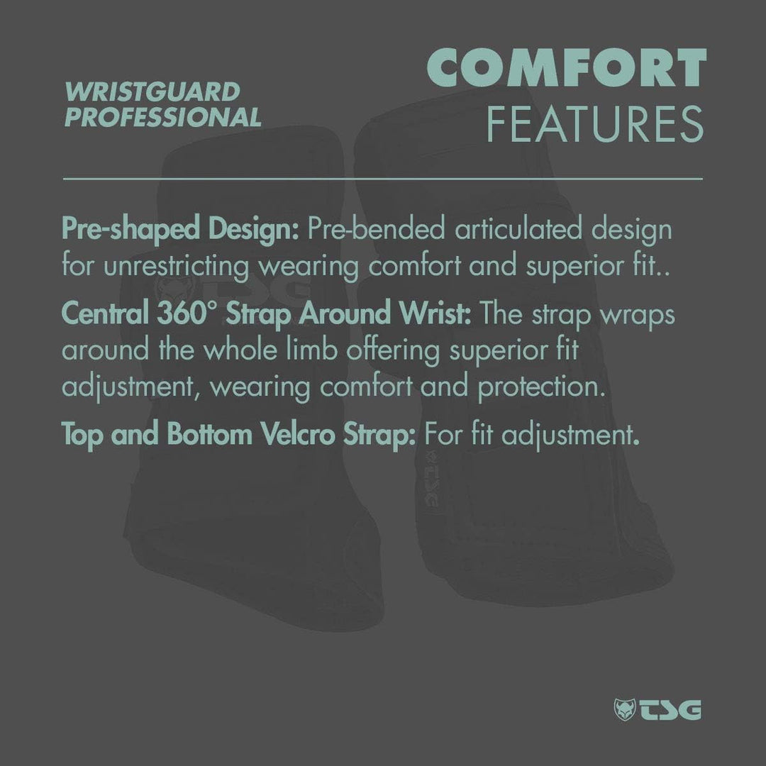 TSG Protector Wristguard Professional M Schwarz, M Schwarz