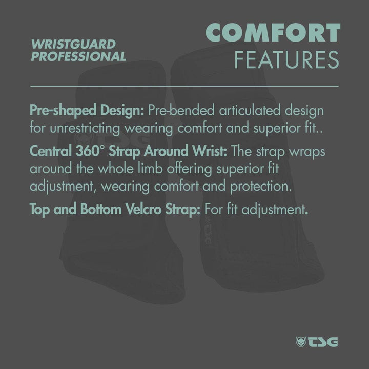 TSG Protector Wristguard Professional M Schwarz, M Schwarz