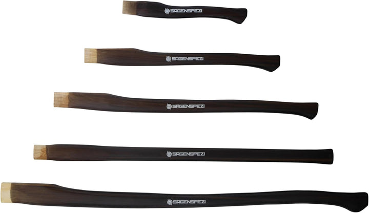 Sägenspezi 80 cm Stiel aus Hickory Holz Griff Ersatzstiel Sappie 500 g Stielkopfmass 18 x 43,5 mm 80