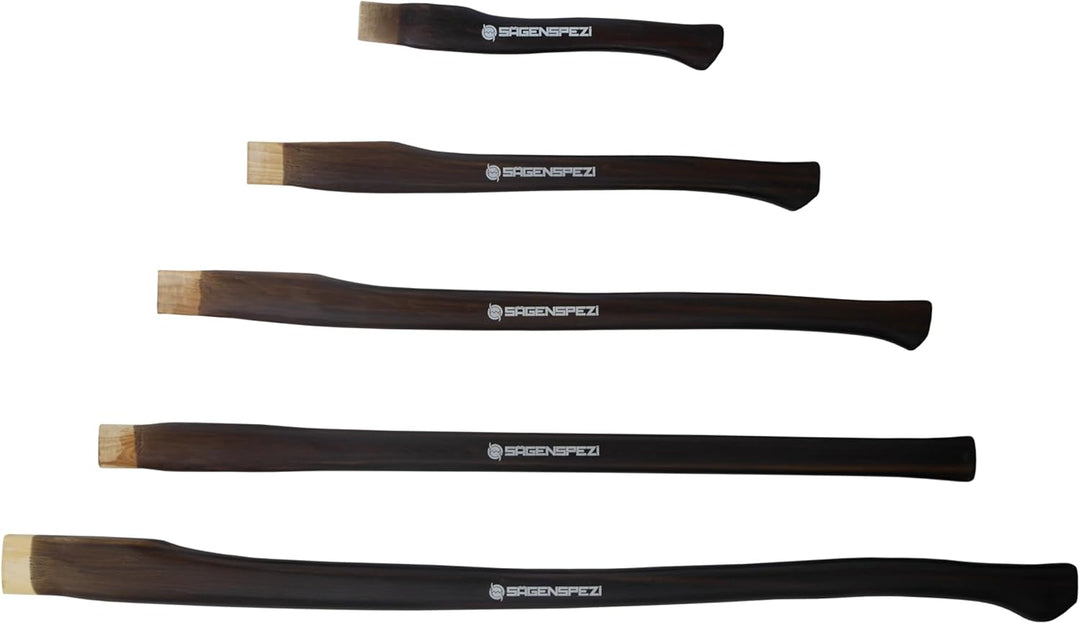 90 cm Sägenspezi Stiel aus Hickory Holz Griff Ersatzstiel für Sägenspezi Spalthammer 3000 g Stielkop